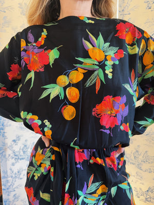 Tropical Fruit Dress