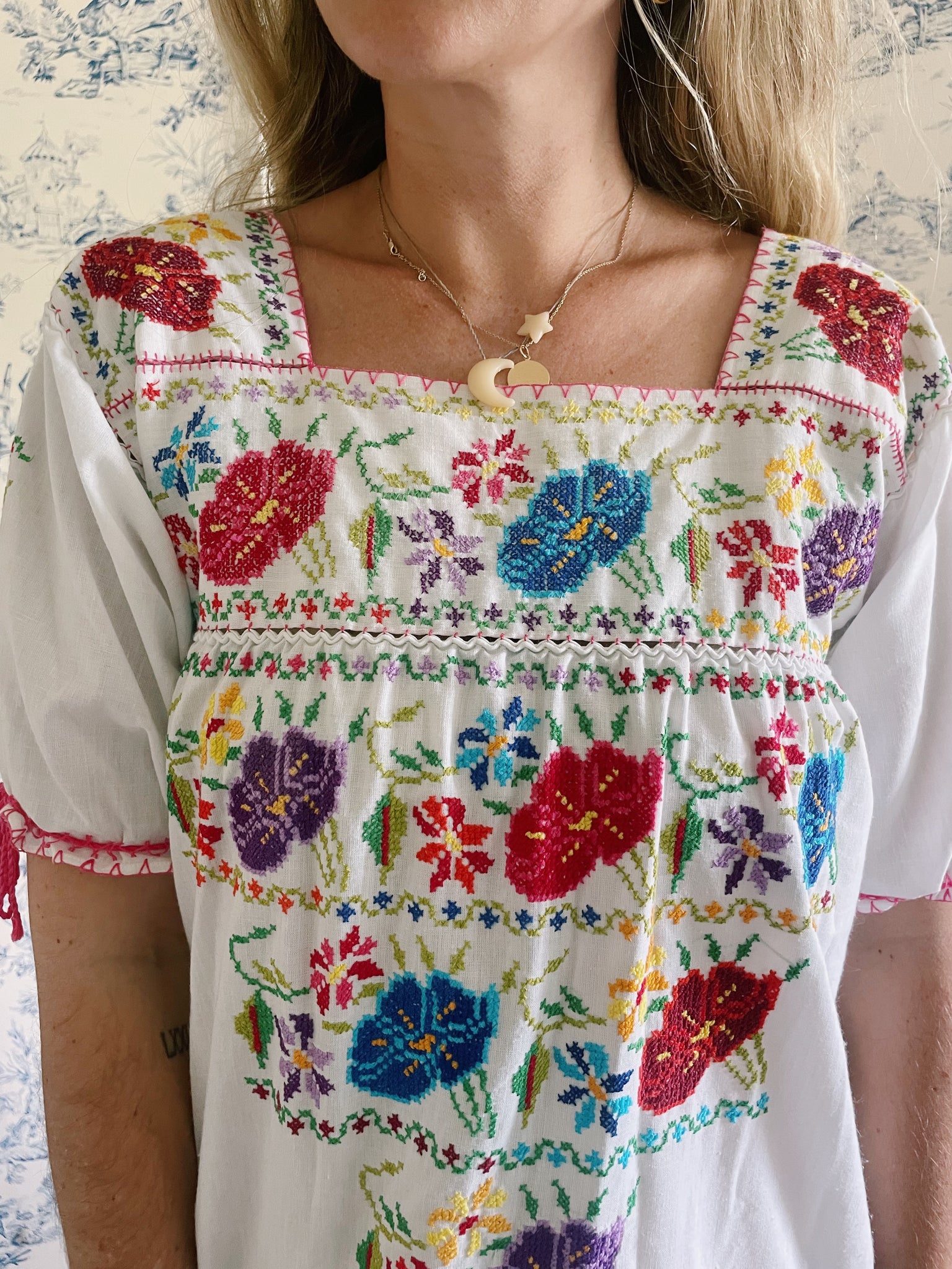 Embroidered Dress