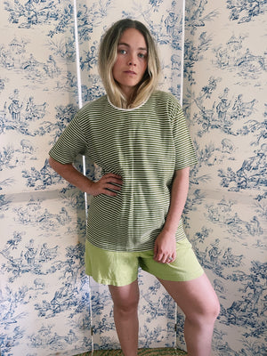 Stripe Green Shirt