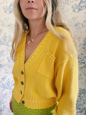 Happy Yellow Cardigan