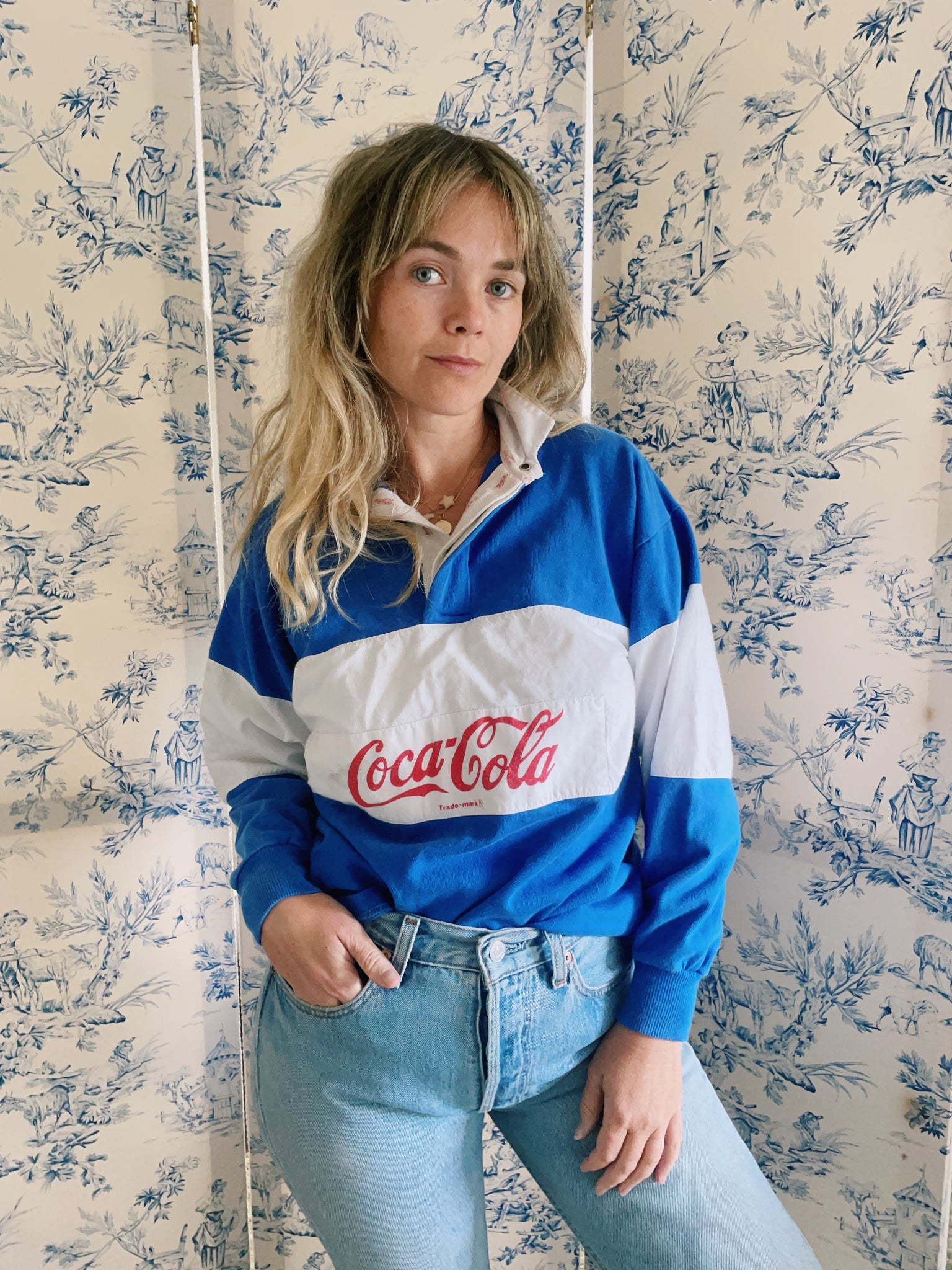 Vintage Coca Cola Pullover