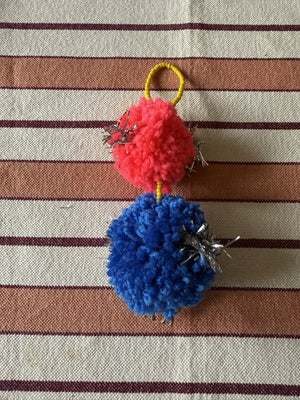 Pom Pom Ornament