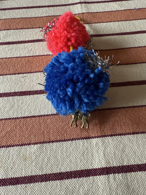 Pom Pom Ornament