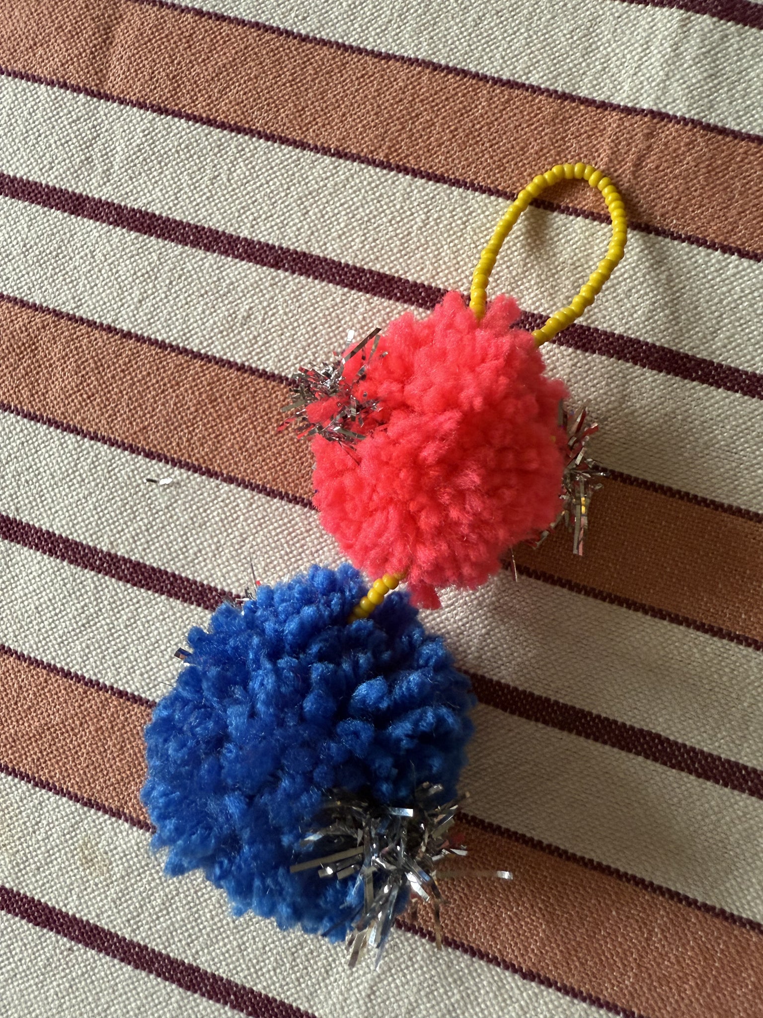 Pom Pom Ornament