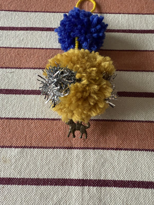 Pom Pom Ornament