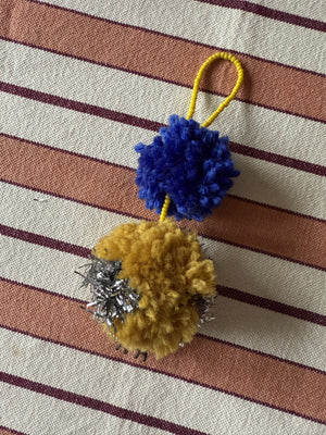 Pom Pom Ornament