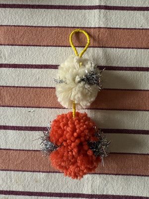 Pom Pom Ornament