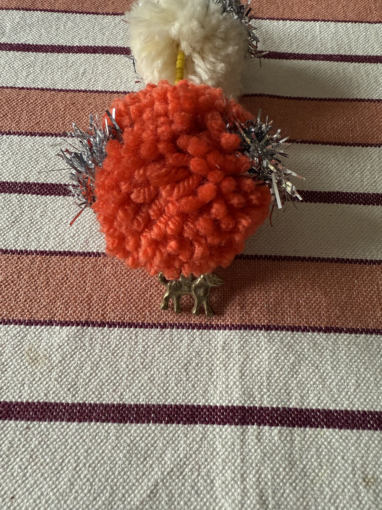 Pom Pom Ornament