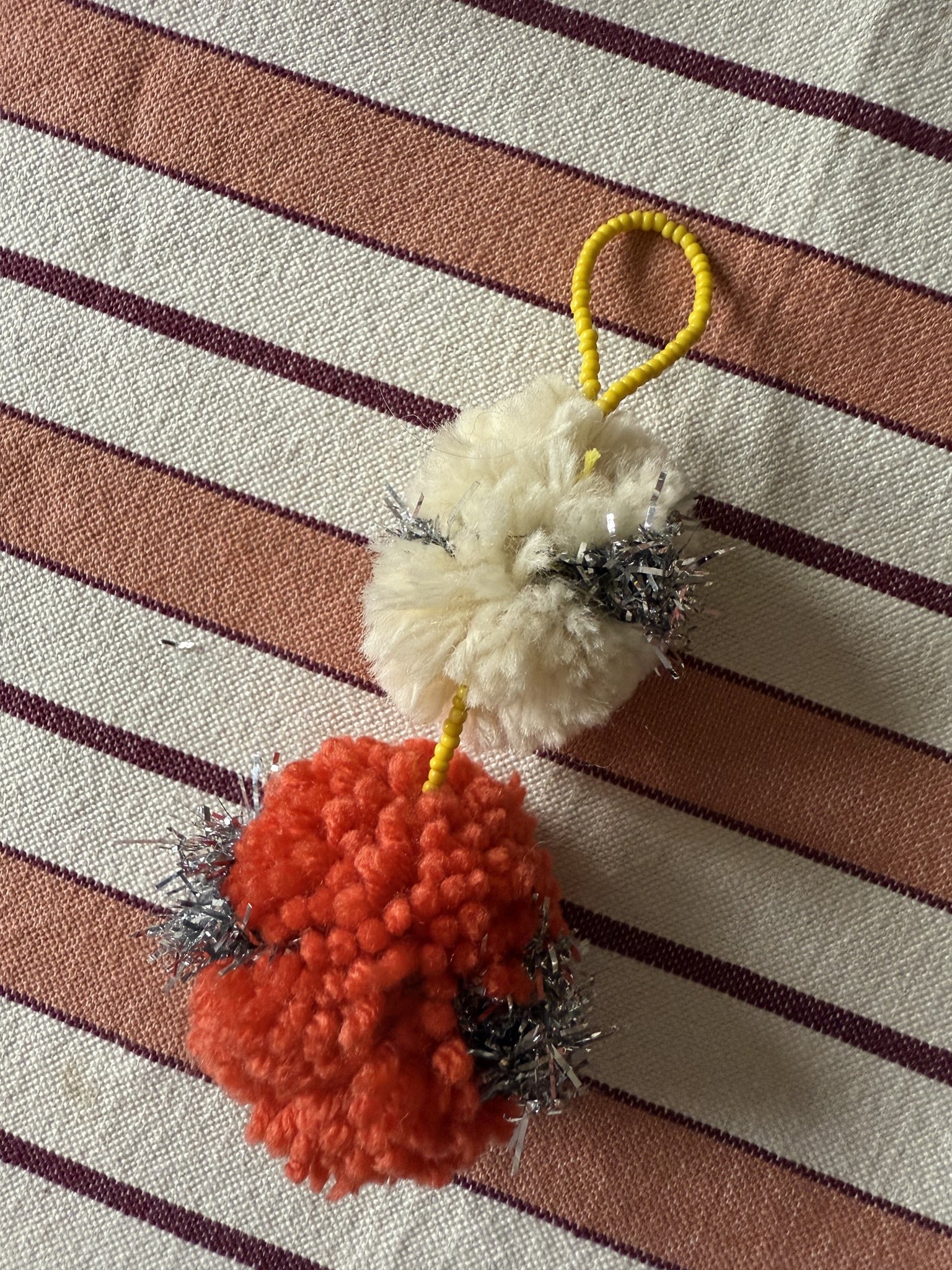 Pom Pom Ornament