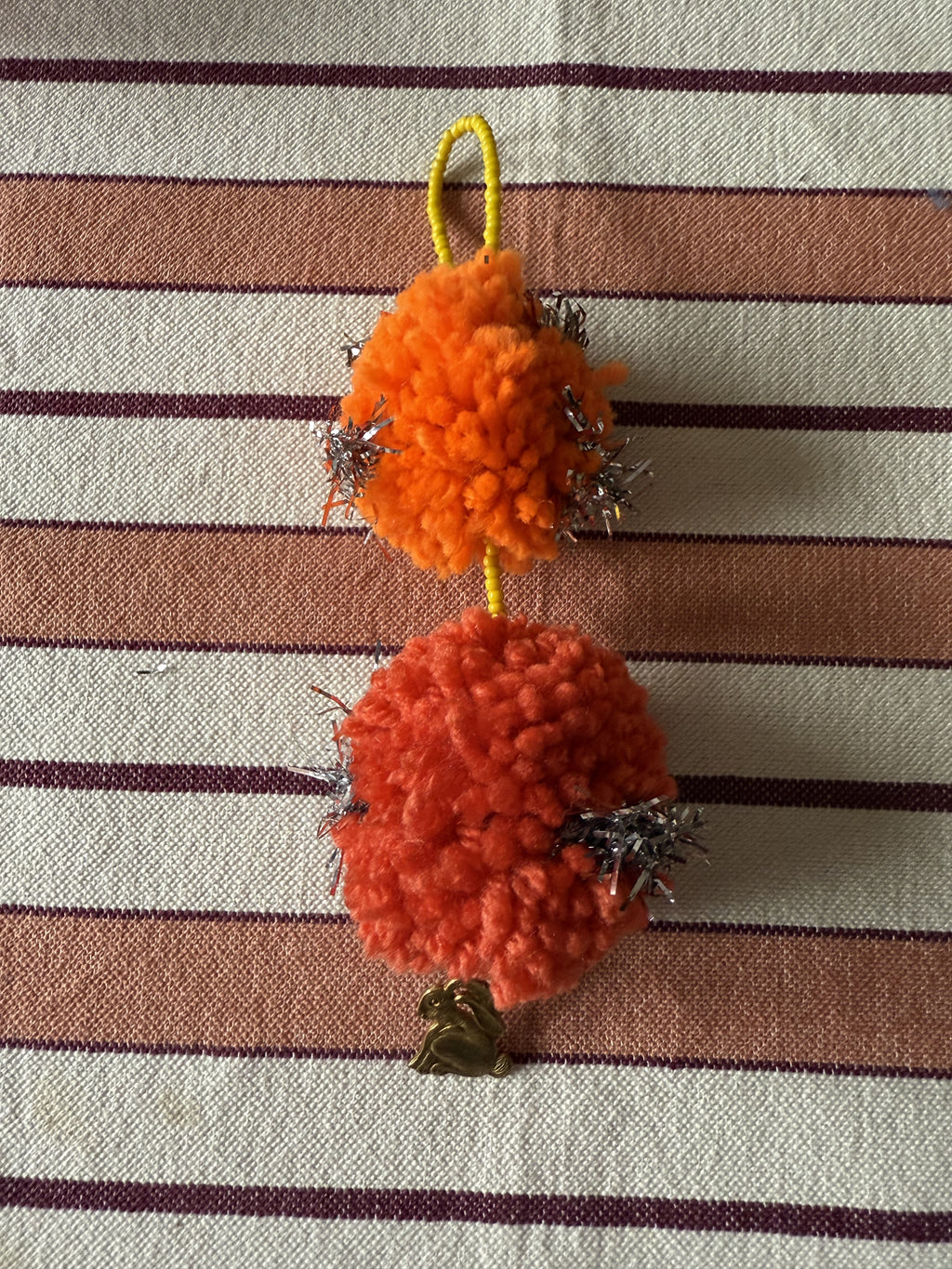 Pom Pom Ornament