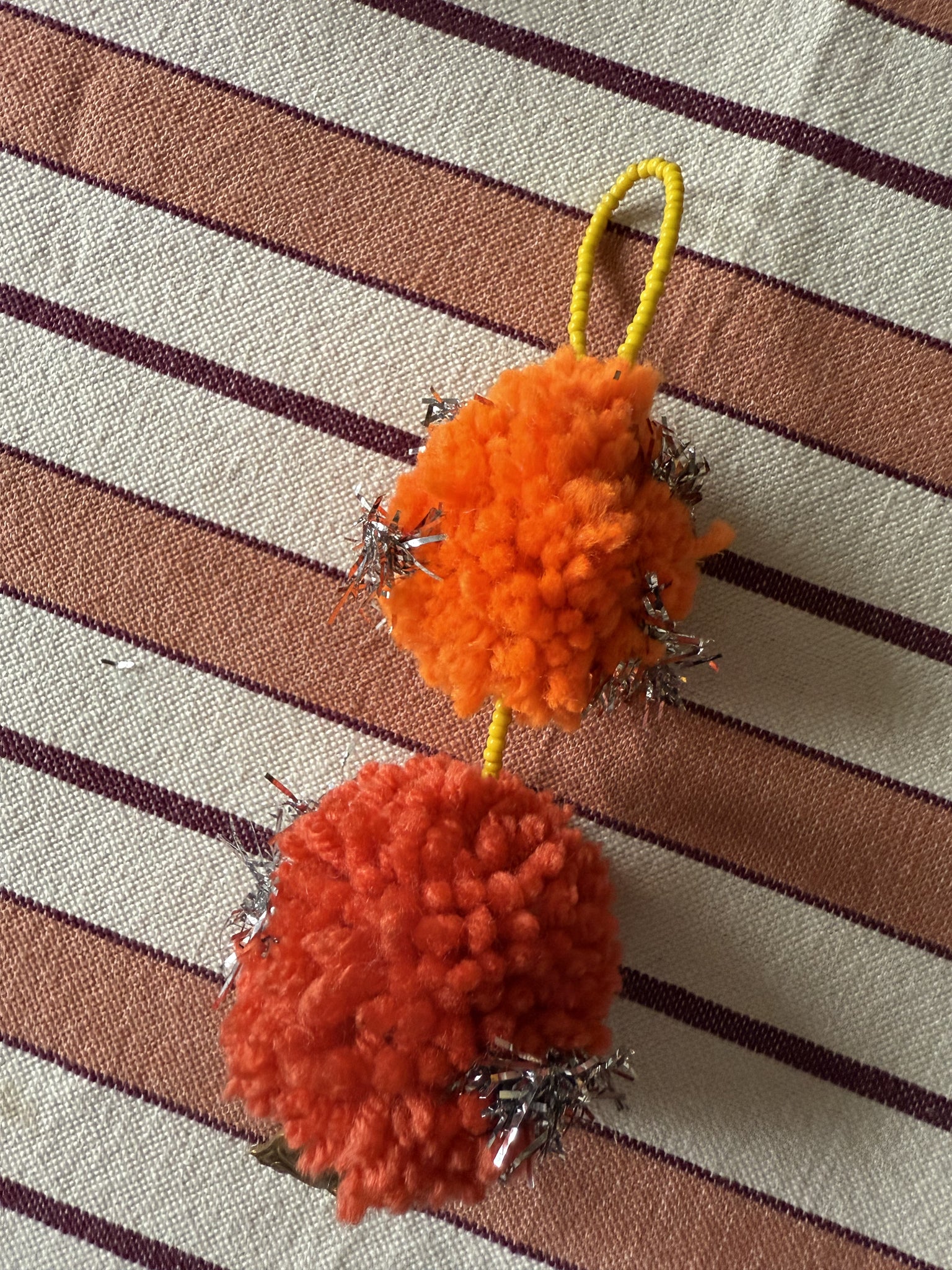 Pom Pom Ornament