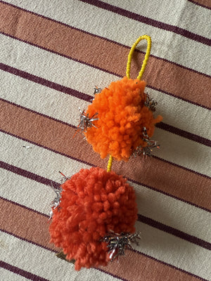 Pom Pom Ornament